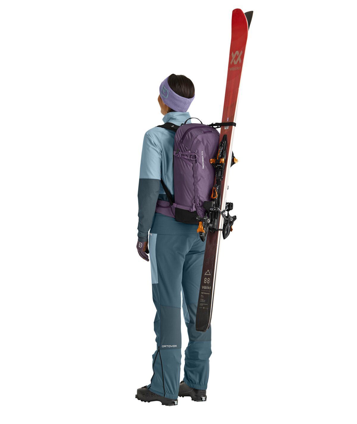 Ortovox Switchback 25 S Damen wild berry Skitourenrucksack Produktbild 3