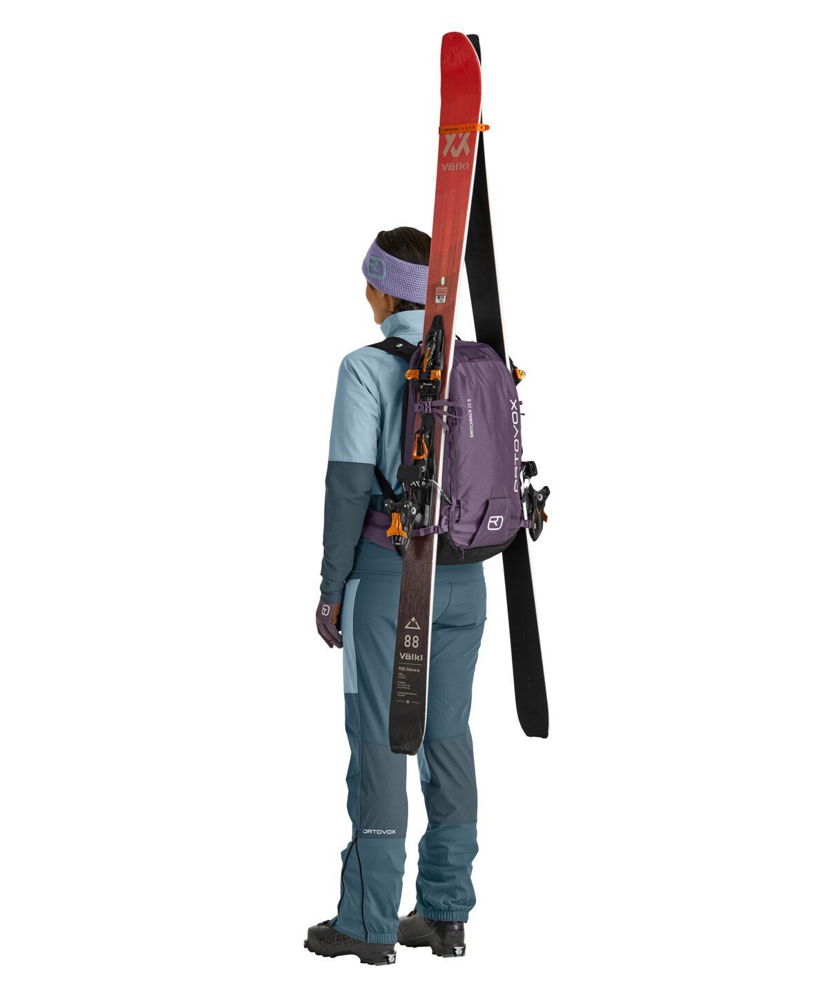 Ortovox Switchback 25 S Damen Skitourenrucksack wild berry Produktbild 4