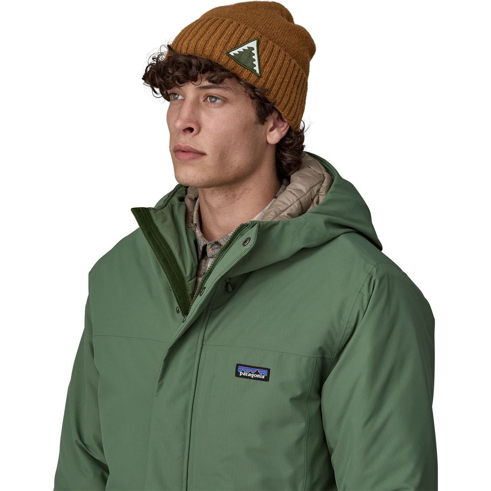 Patagonia Brodeo Beanie dawn tracks patch: shelter brown Produktbild 1