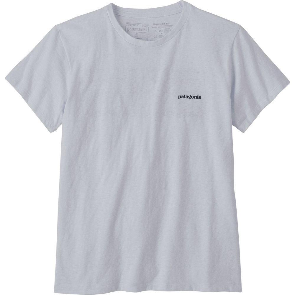 Patagonia Damen P-6 Logo Responsibili-tee white Produktbild 2
