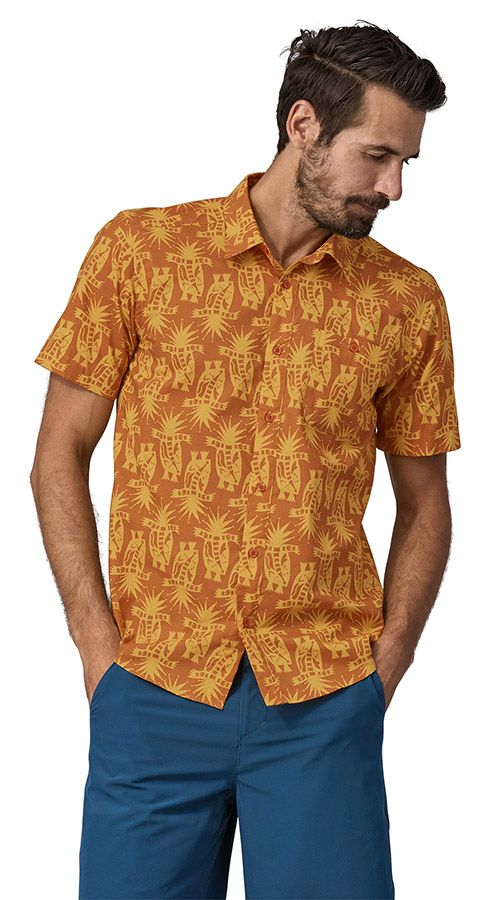 Patagonia M's Go-To Shirt Herren Kurzarm-Hemd sienna clay Produktbild 1