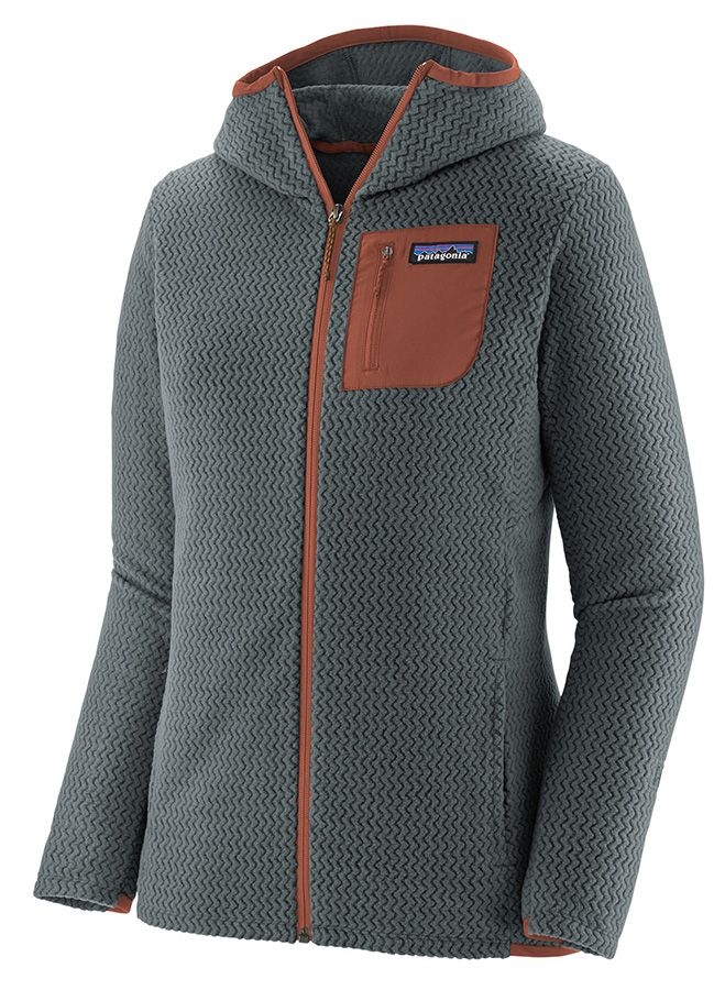 Patagonia W´s R1 Air Full-Zip Hoody Damen Fleecejacke nouveau green Produktbild 0