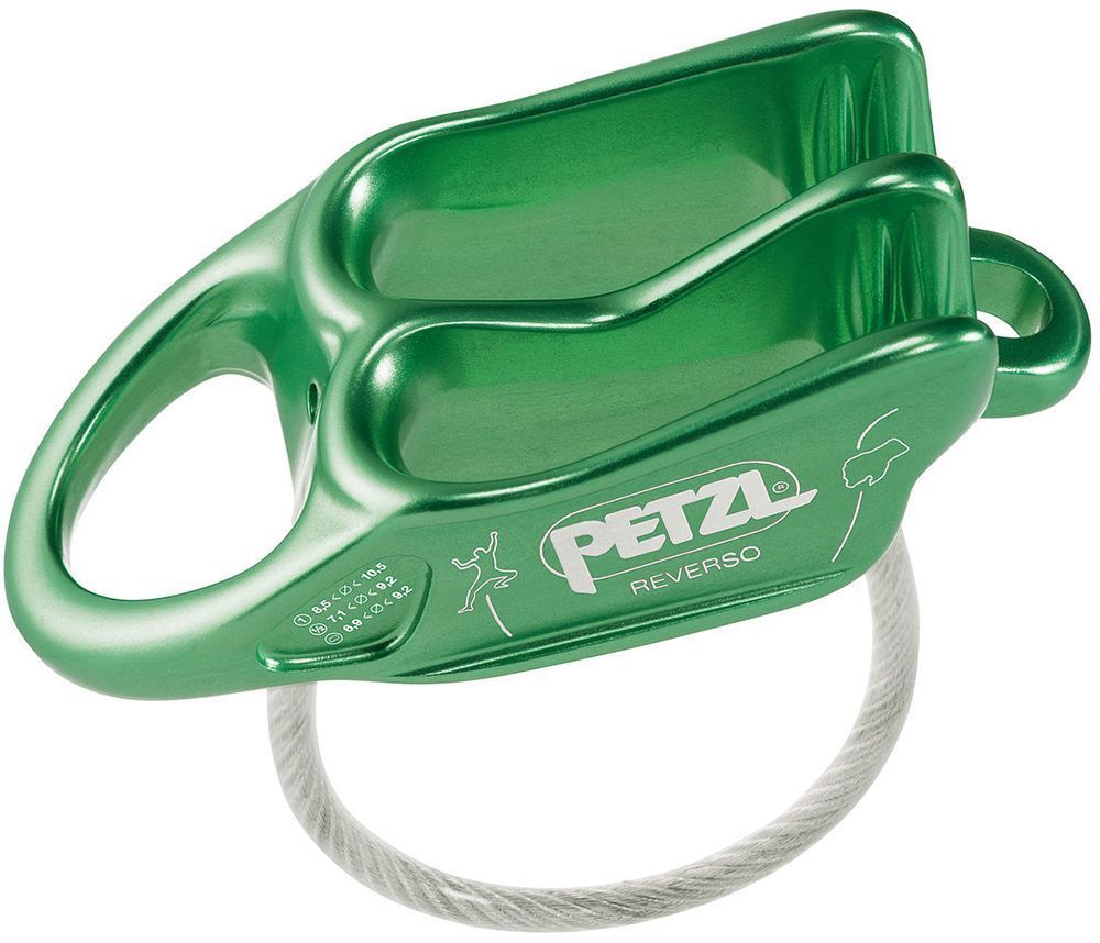 Petzl Reverso Sicherungsgerät grün Produktbild 0
