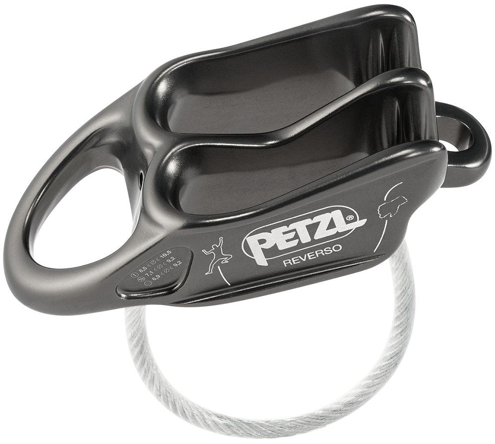 Petzl Reverso Sicherungsgerät grau Produktbild 0