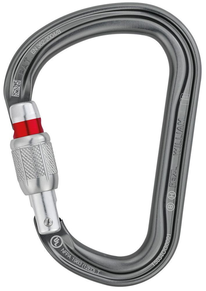 Petzl William Screw-Lock Karabiner Produktbild 0