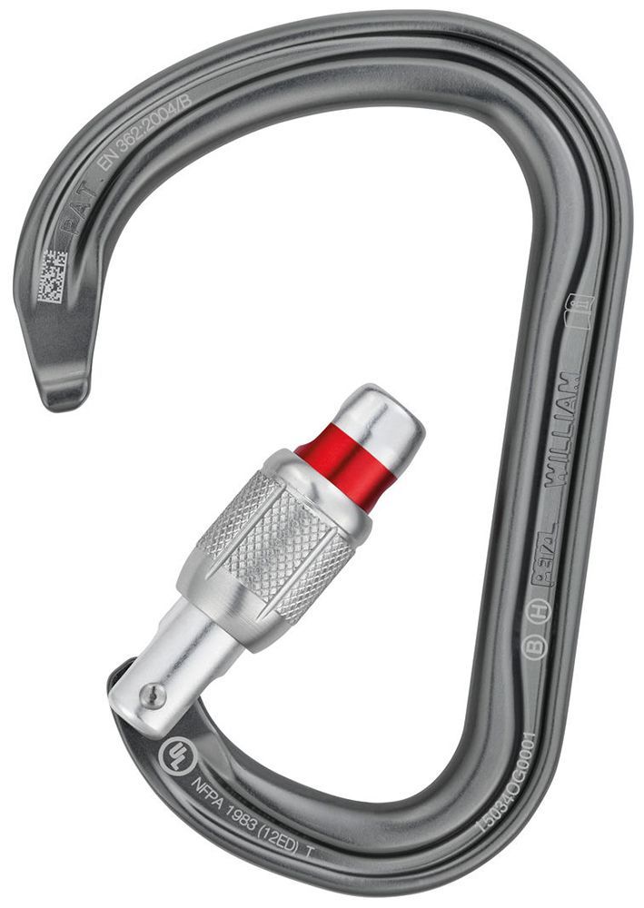Petzl William Screw-Lock Karabiner Produktbild 2