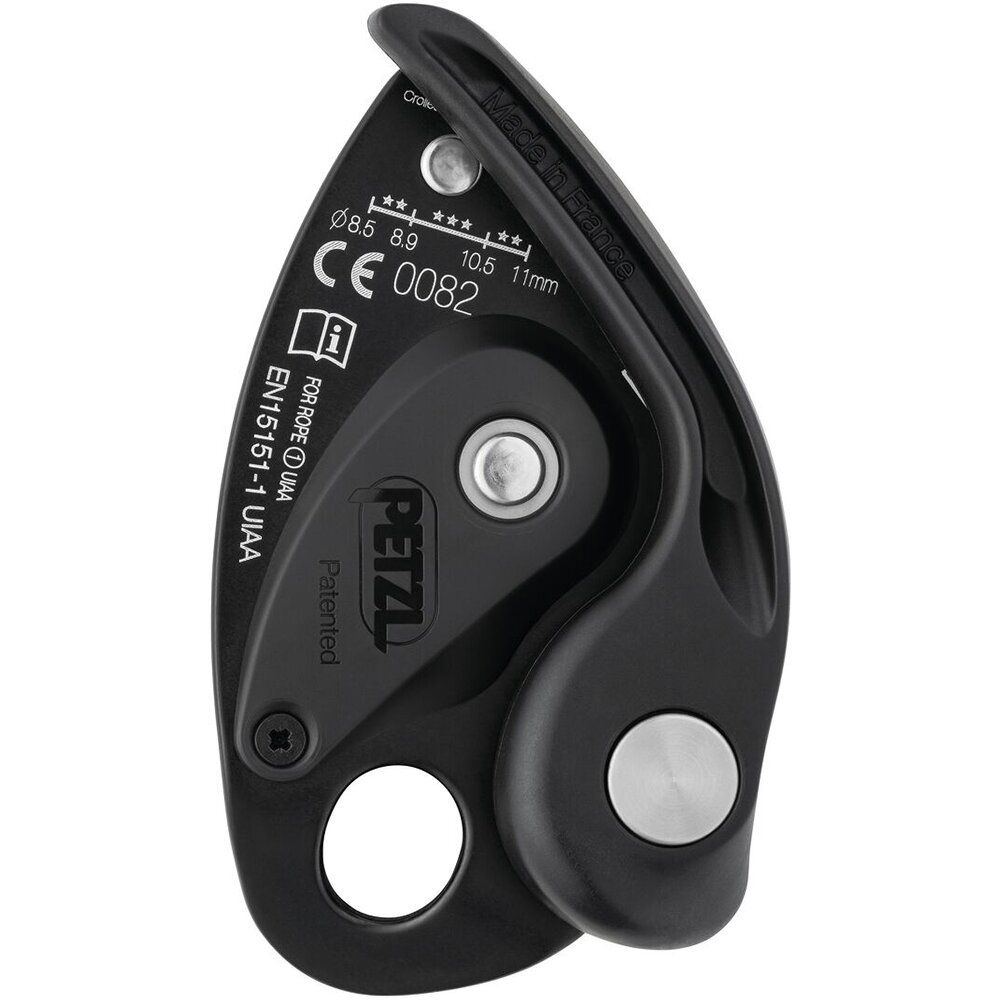 Petzl Grigri Halbautomat gray Sicherungsgerät Produktbild 1