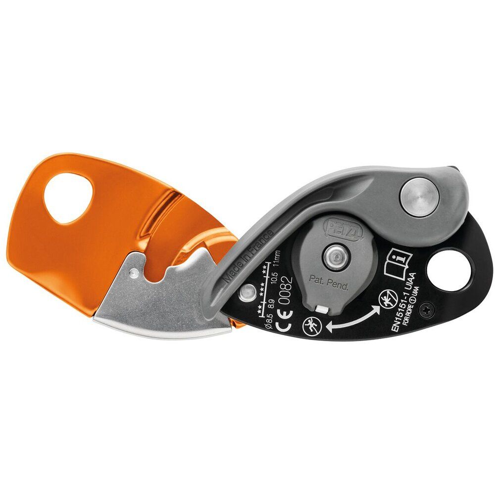 Petzl Grigri+ Halbautomat orange Sicherungsgerät Produktbild 2