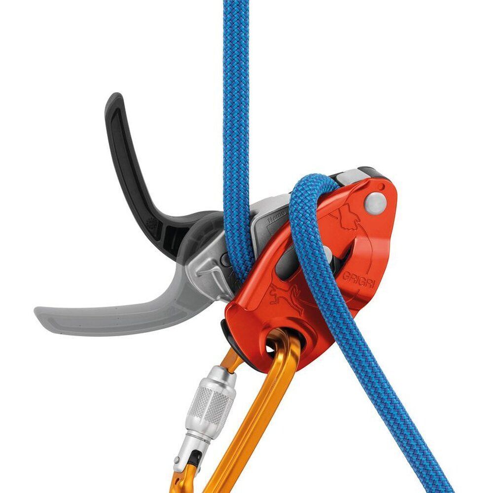 Petzl Grigri  Halbautomat red/orange Sicherungsgerät Produktbild 2