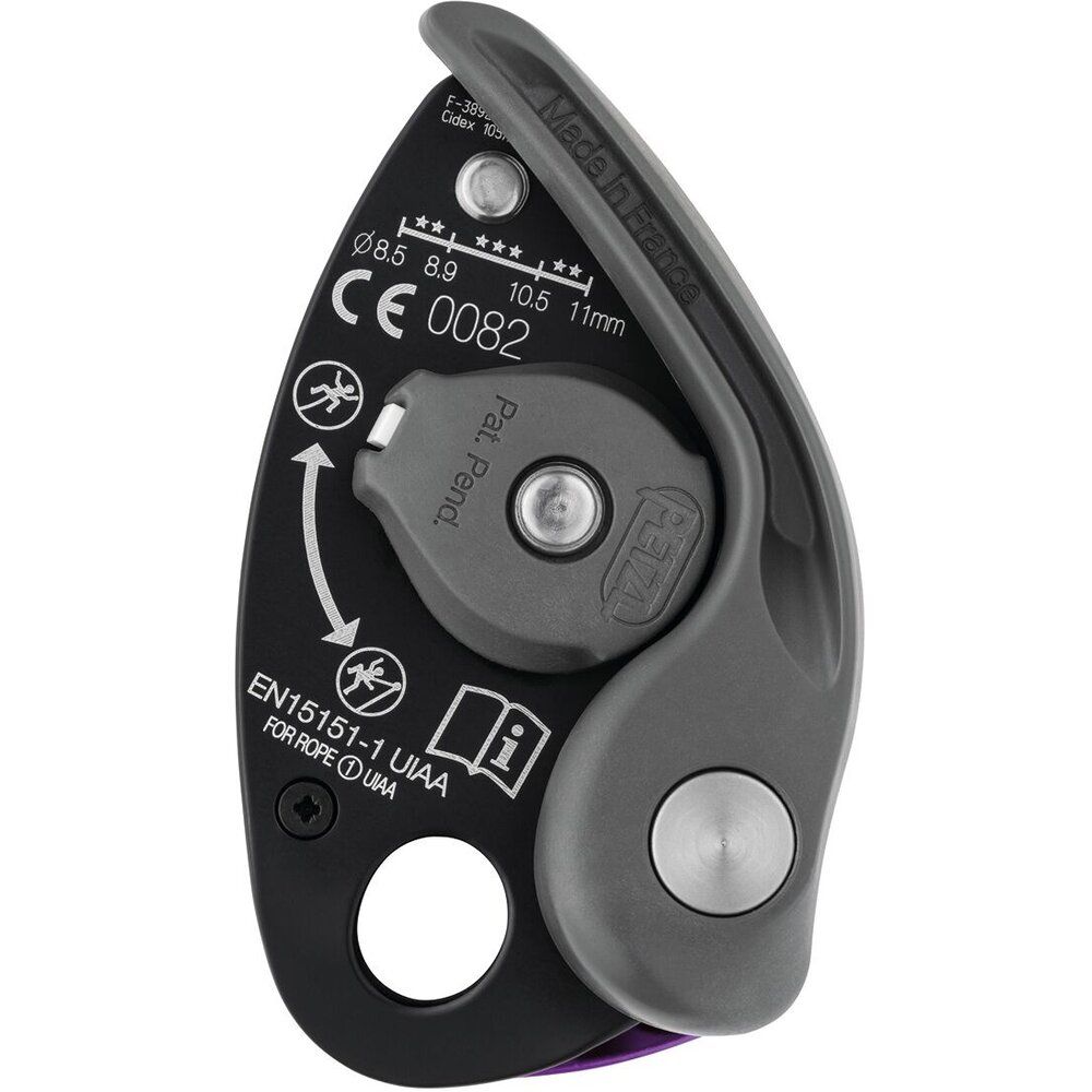 Petzl Grigri+ Halbautomat violet Sicherungsgerät Produktbild 1