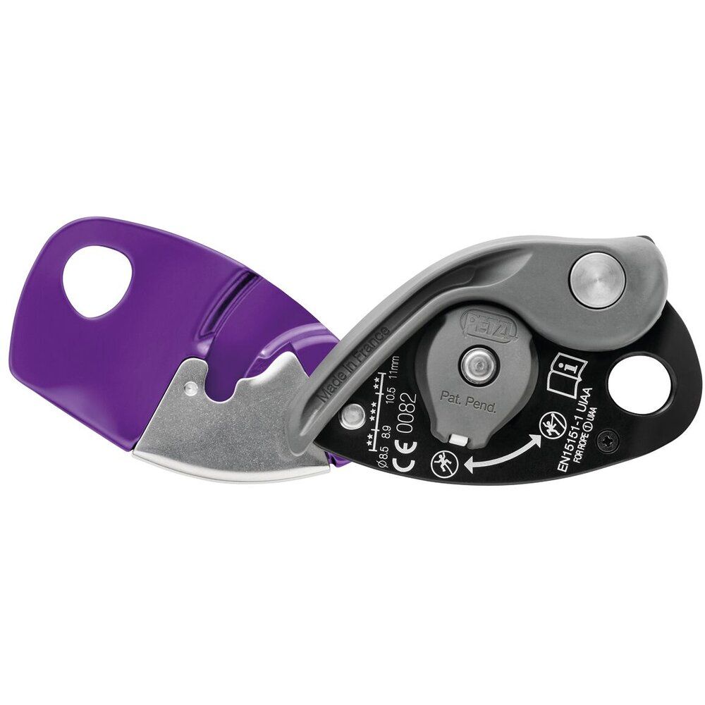 Petzl Grigri+ Halbautomat violet Sicherungsgerät Produktbild 2