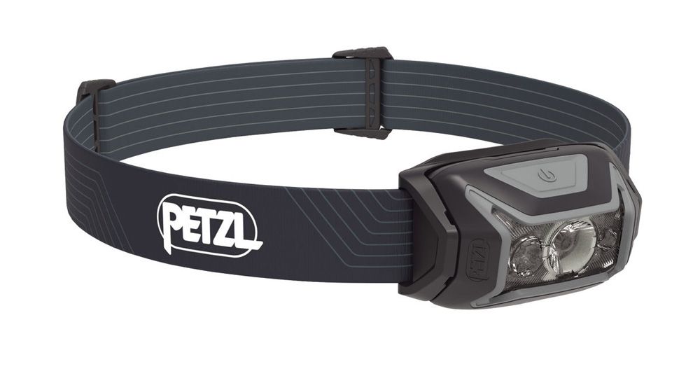 Petzl Actik 450 Lumen Stirnlampe grau Produktbild 0