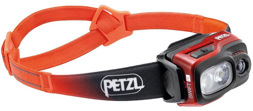 Petzl Swift RL 1100 lm Stirnlampe orange Produktbild 0