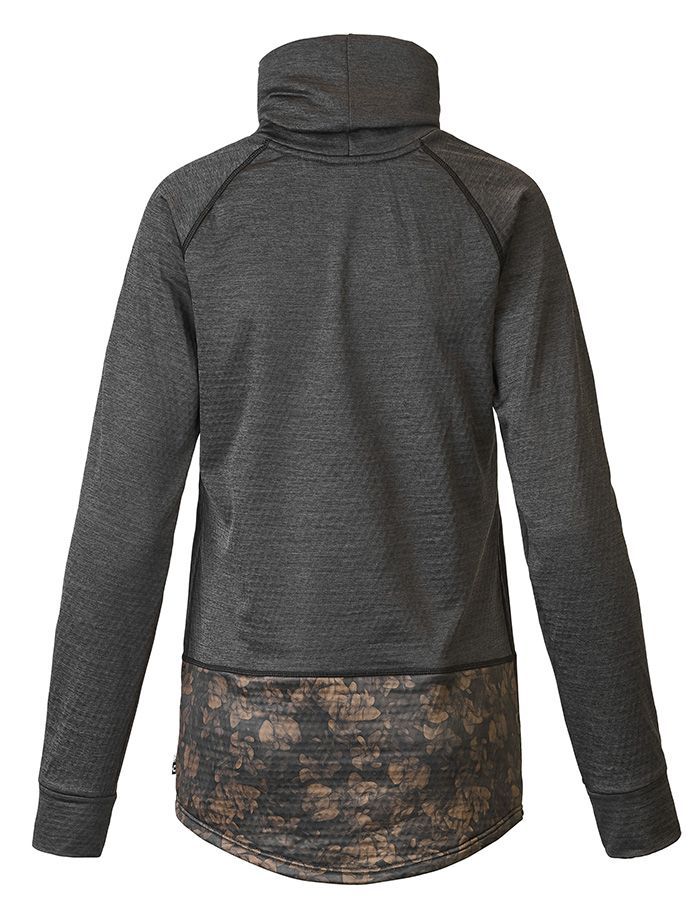 Picture Blossom Grid Fleece Damen Midlayer black Produktbild 1