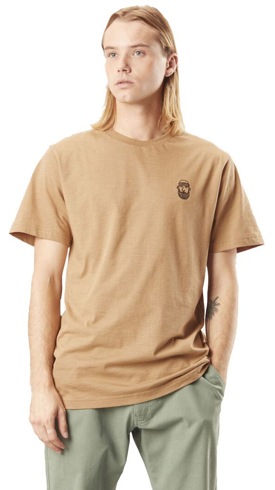 Picture Adak Tee Herren T-Shirt dark stone Produktbild 2