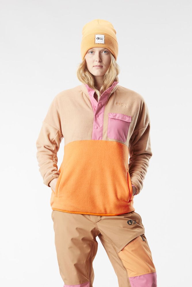 Picture Arcca 1/4 Damen Fleecejacke latte Produktbild 2