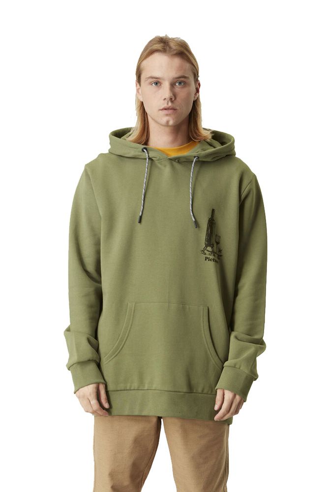 Picture D&S Wineride Herren Hoodie green spray Produktbild 2