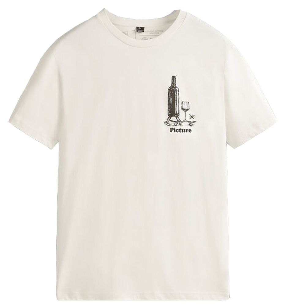 Picture D&S Winerider Tee Herren T-Shirt natural white Produktbild 0