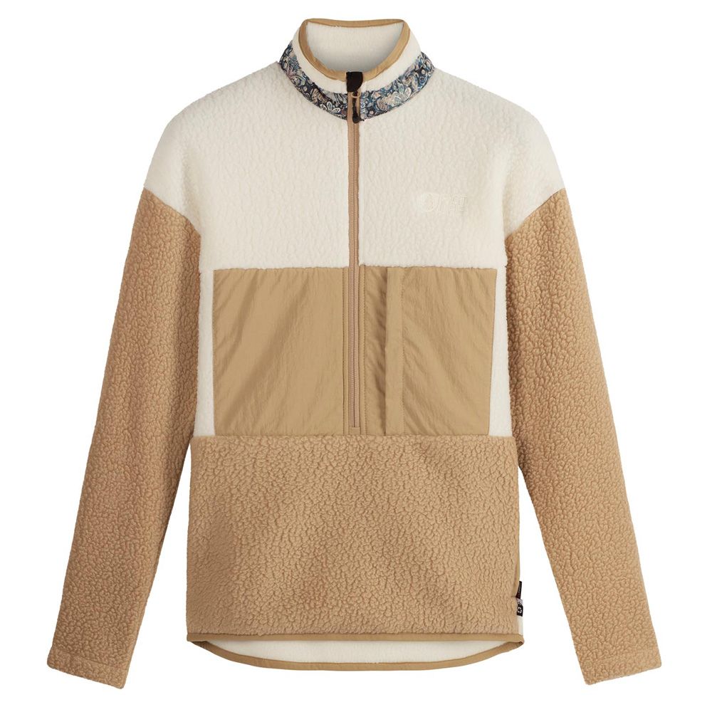 Picture Naatil 1/4 Fleece Damen Fleecejacke tannin Produktbild 0