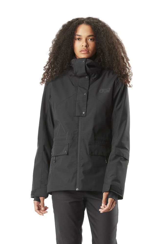 Picture Sany Damen Winterjacke black Produktbild 2