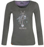 Piz Palü Gerach Damen Langarmshirt oliv Produktbild 0