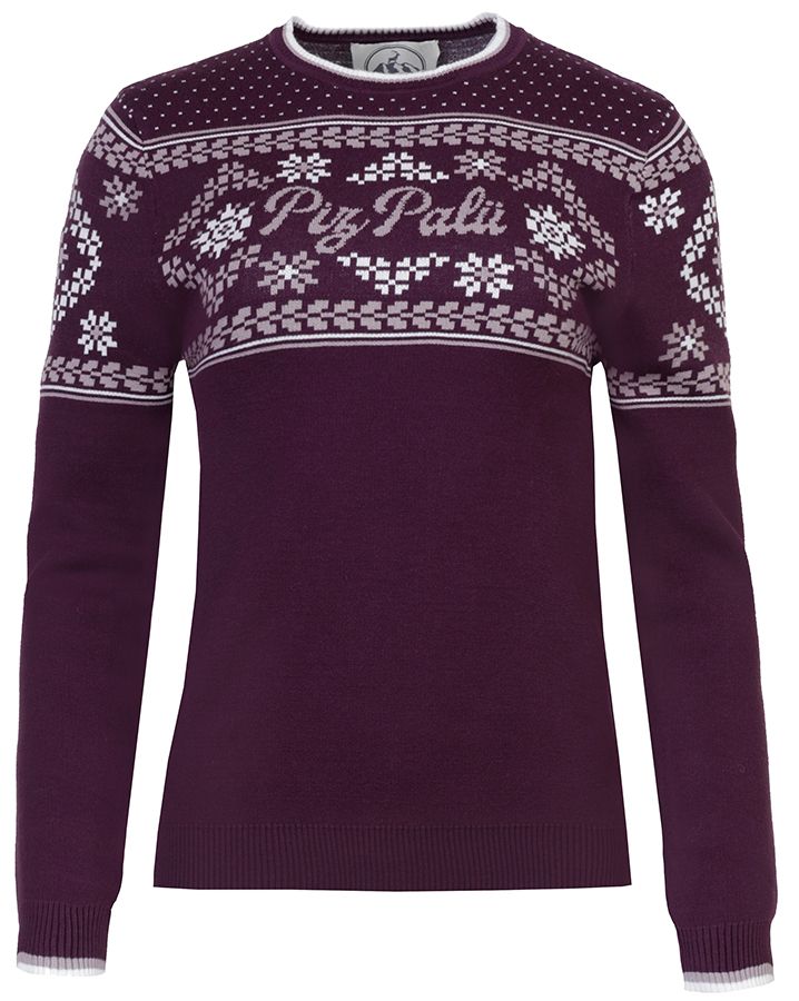 Piz Palü Jachenau Damen Pullover aubergine Produktbild 0