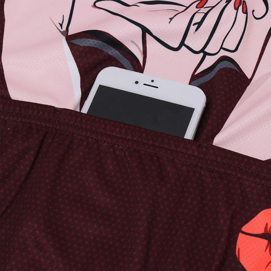 Protective P-Sweet Jane Damen Fahrradtrikot deep red Produktbild 2