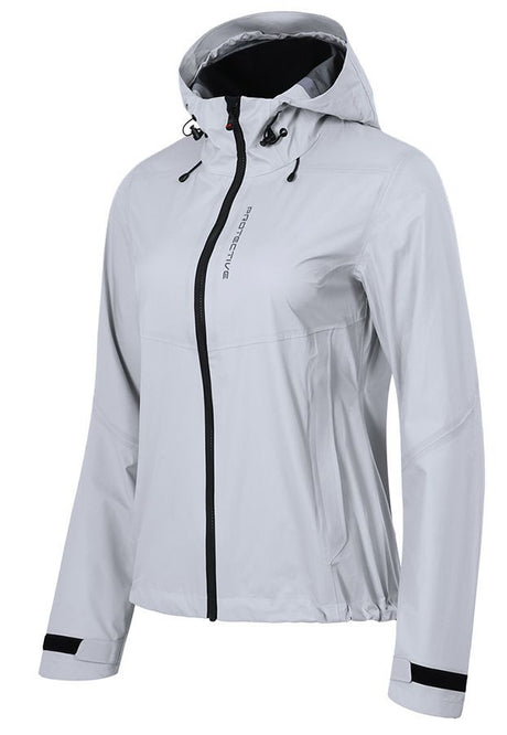 Protective P-New Age Damen Regenjacke white Produktbild 0