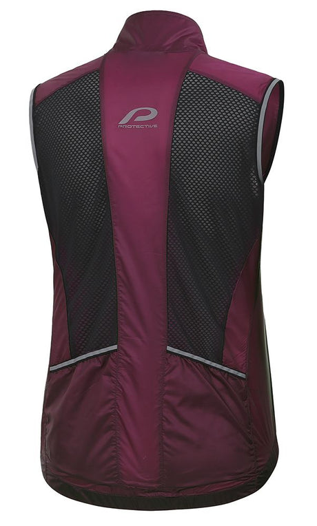 Protective P-Ride Damen Windweste wine Produktbild 1