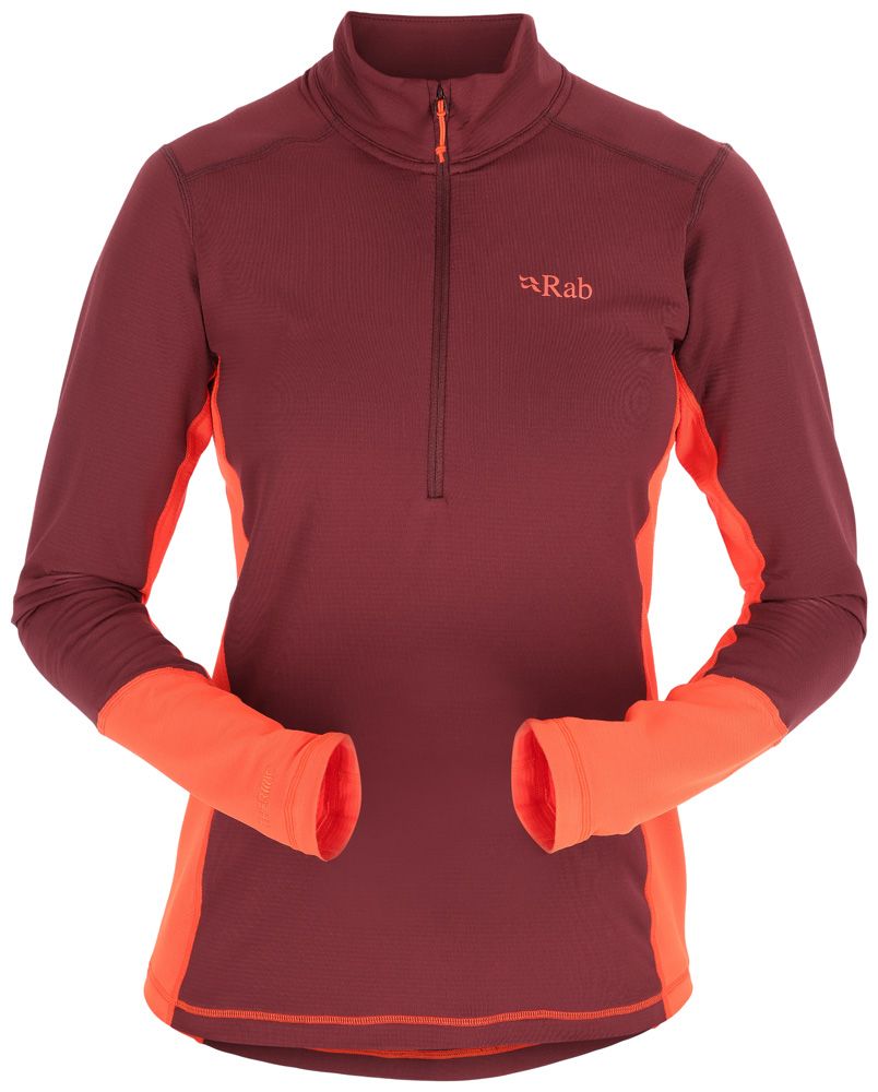 Rab Conduit Pull-on Fleece Baselayer Damen deep heather Produktbild 0