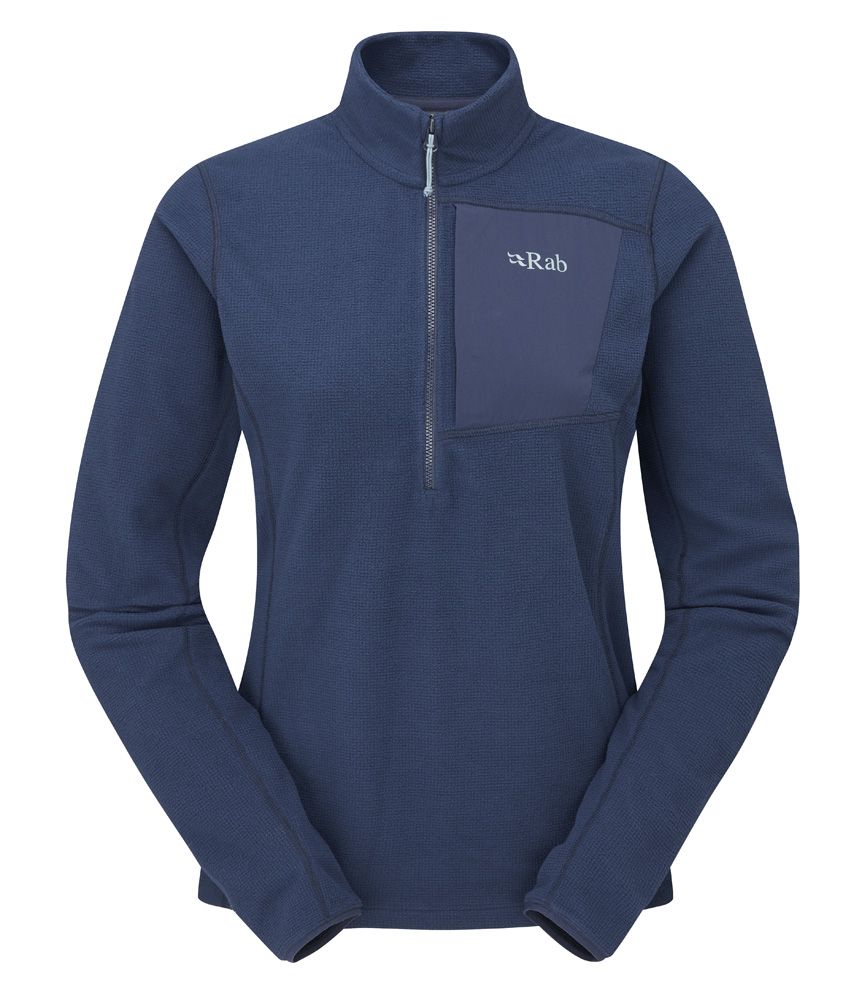 Rab Tecton Pull-on Damen Fleece Midlayer Herren deep ink Produktbild 0