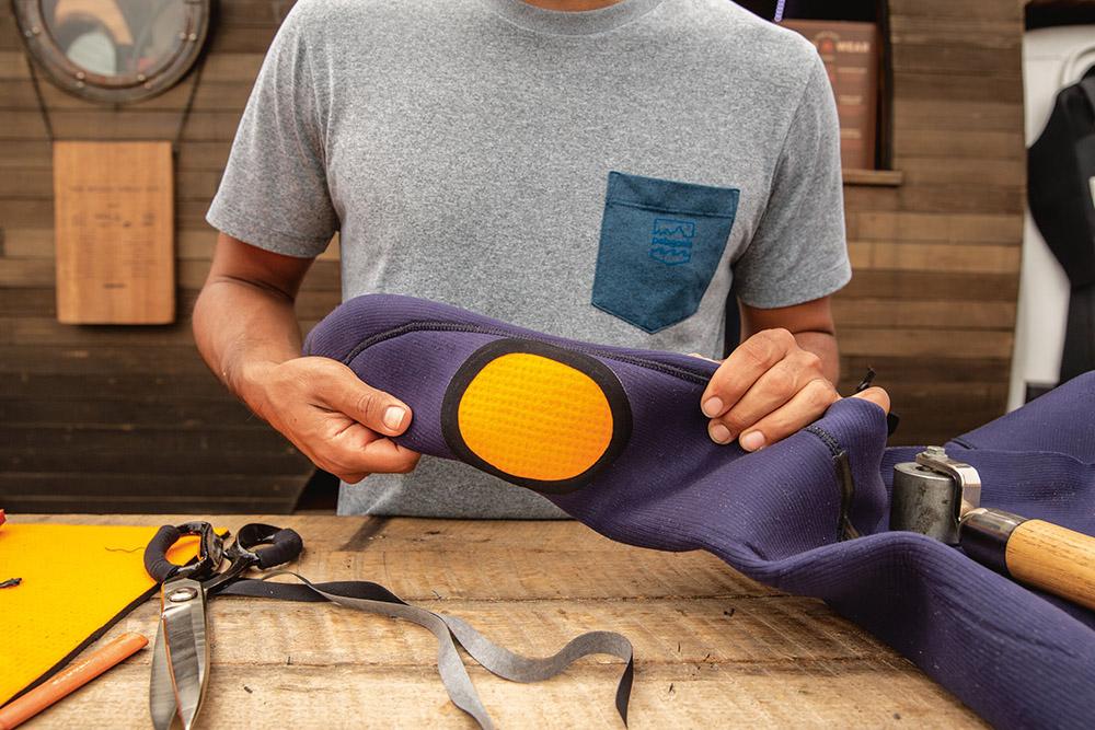 Reparaturservice von Bekleidung