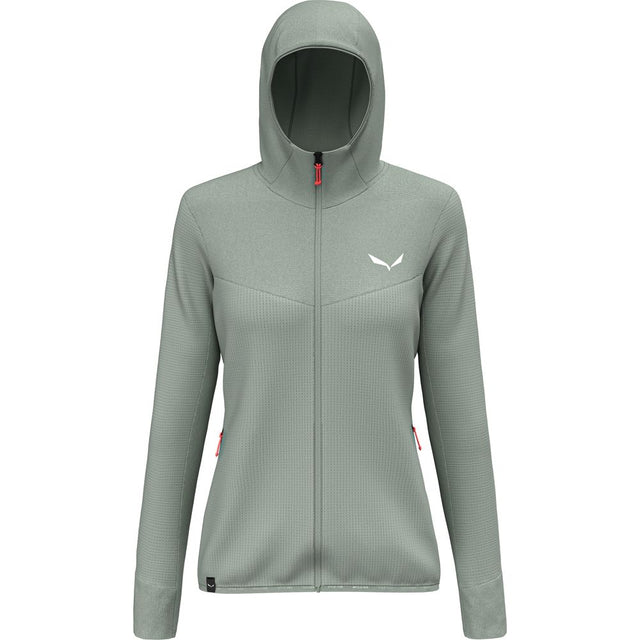 Salewa Damen Funktionsjacke Puez Waffle Hyb Pl Hd Jacket W shadow Midlayer Produktbild 0