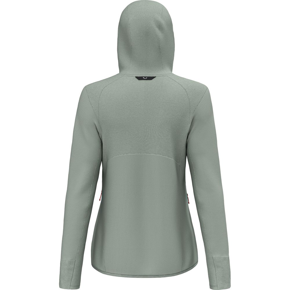 Salewa Damen Funktionsjacke Puez Waffle Hyb Pl Hd Jacket W shadow Midlayer Produktbild 1