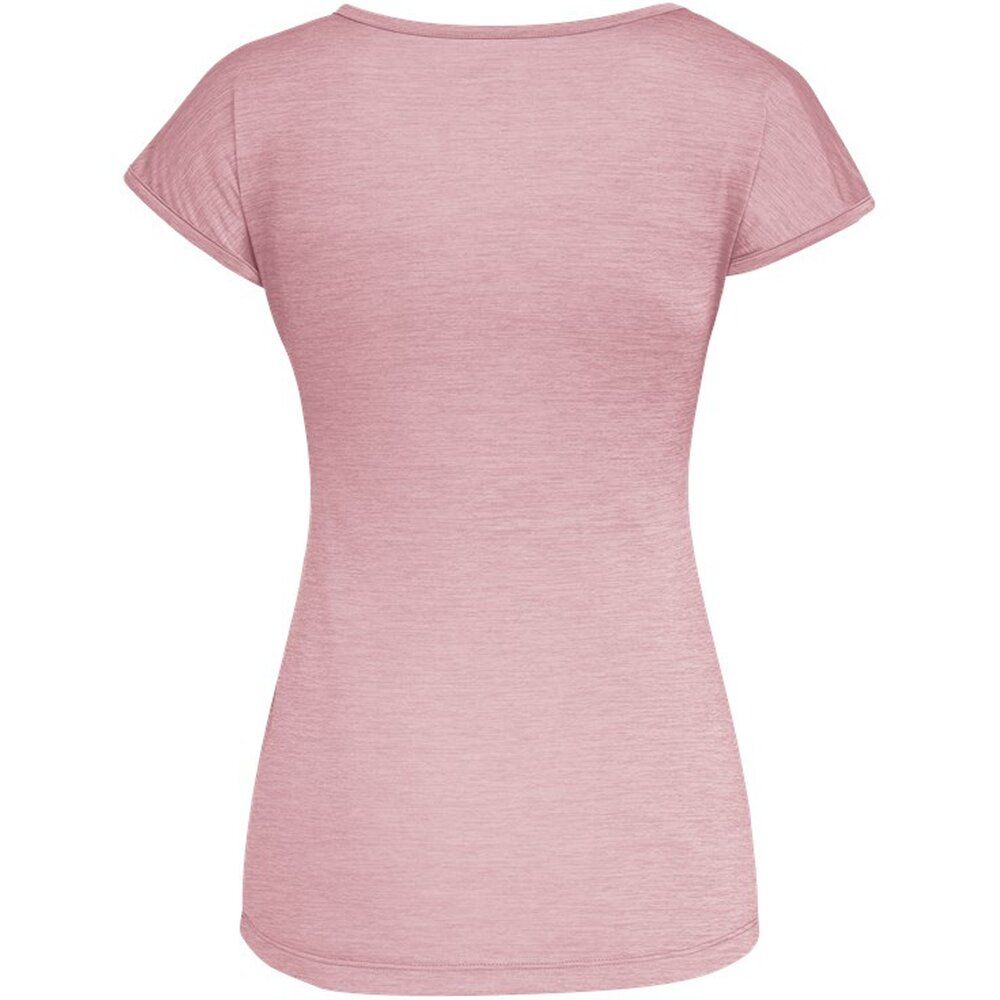 Salewa Damen T-shirt "puez Melange Dryton" zephyr melange Produktbild 1