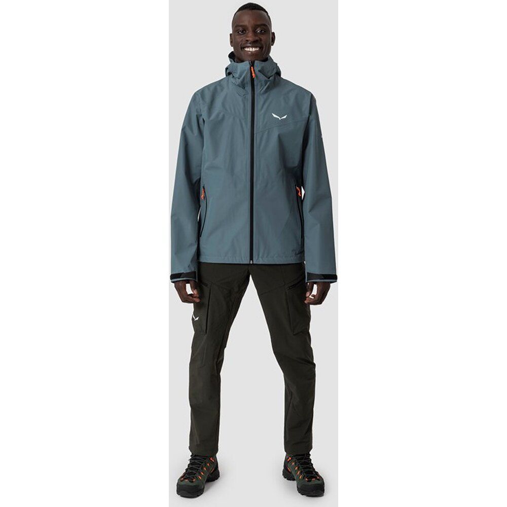 Salewa Herren Funktionsjacke Puez Aqua 4 Ptx 2.5l M Jacket java blue Hardshelljacke Produktbild 2