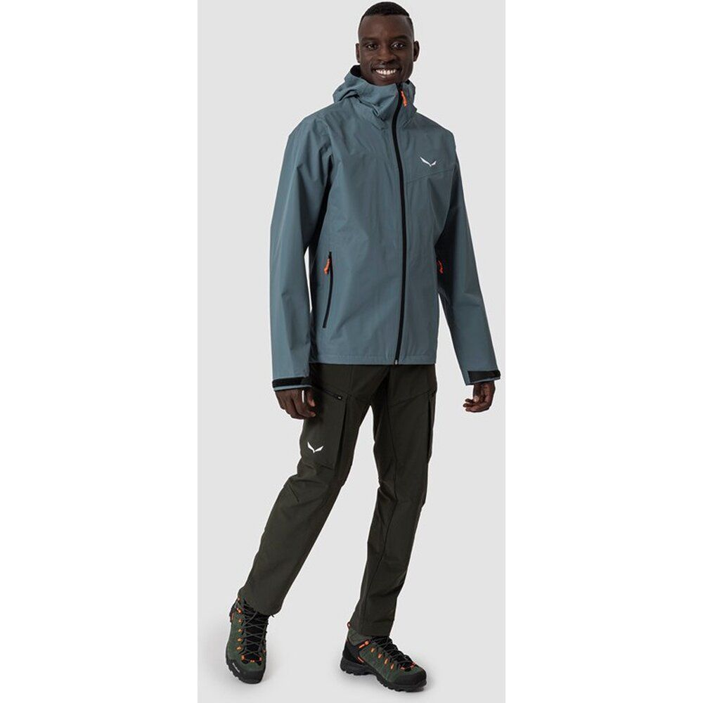 Salewa Herren Funktionsjacke Puez Aqua 4 Ptx 2.5l M Jacket java blue Hardshelljacke Produktbild 4