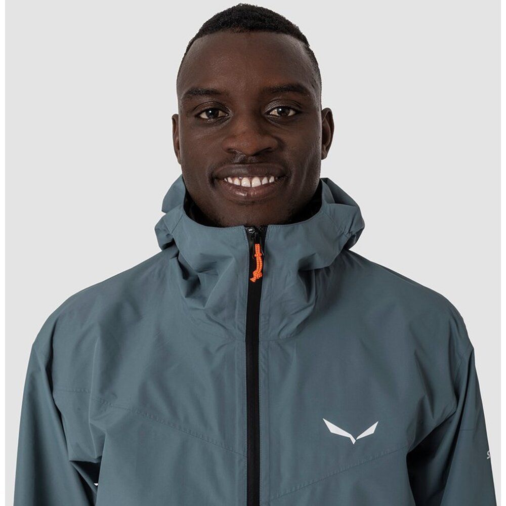 Salewa Herren Funktionsjacke Puez Aqua 4 Ptx 2.5l M Jacket java blue Hardshelljacke Produktbild 8