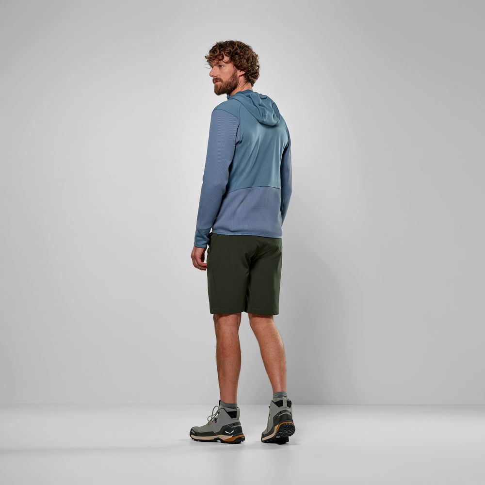 Salewa Herren Funktionsjacke Puez Waffle Hyb Pl Hd Jacket M java blue Midlayer Produktbild 4