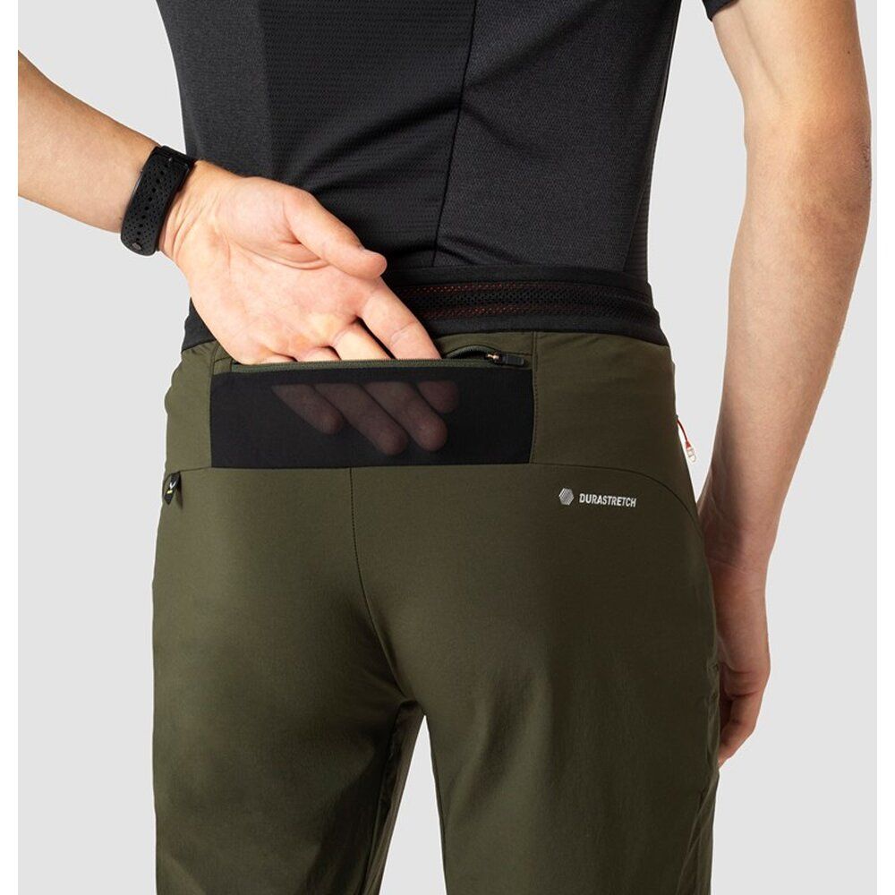 Salewa Herren Hose Pedroc 4 Dst M Reg Pants dark olive Wanderhose Produktbild 8