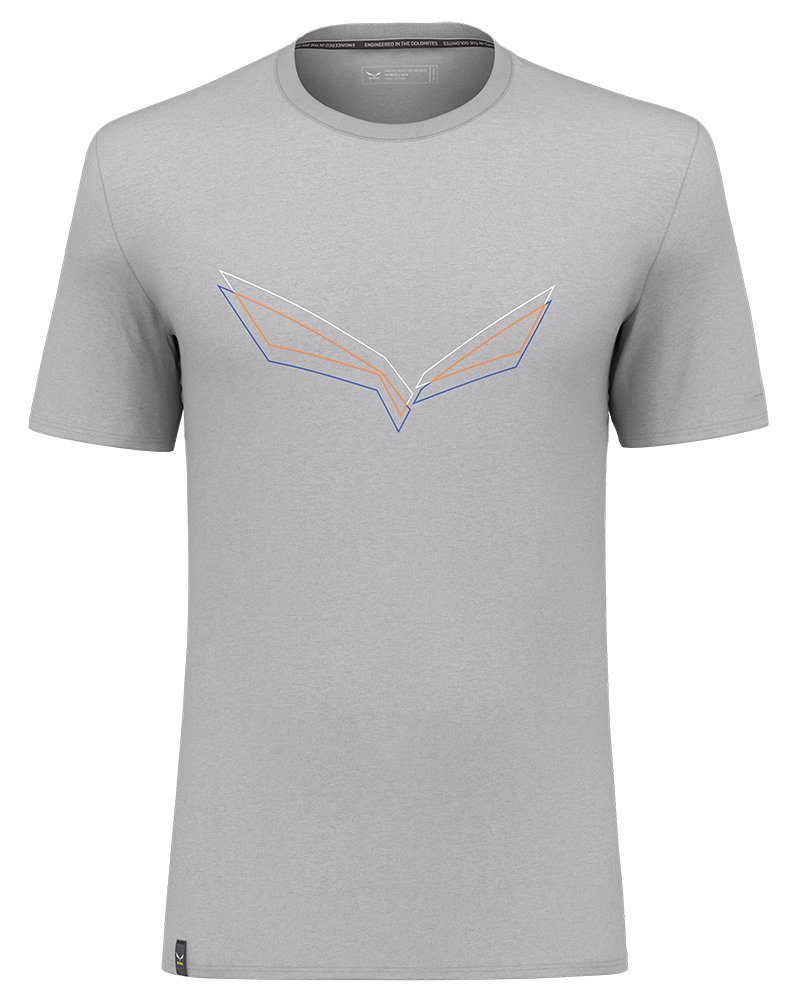 Salewa Pure Eagle Frame Dry Herren T-shirt heather grey Produktbild 0
