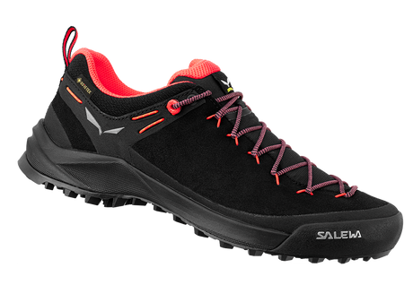 Salewa WS Wildfire Leather Damen Zustiegsschuh black/flou coral Produktbild 0