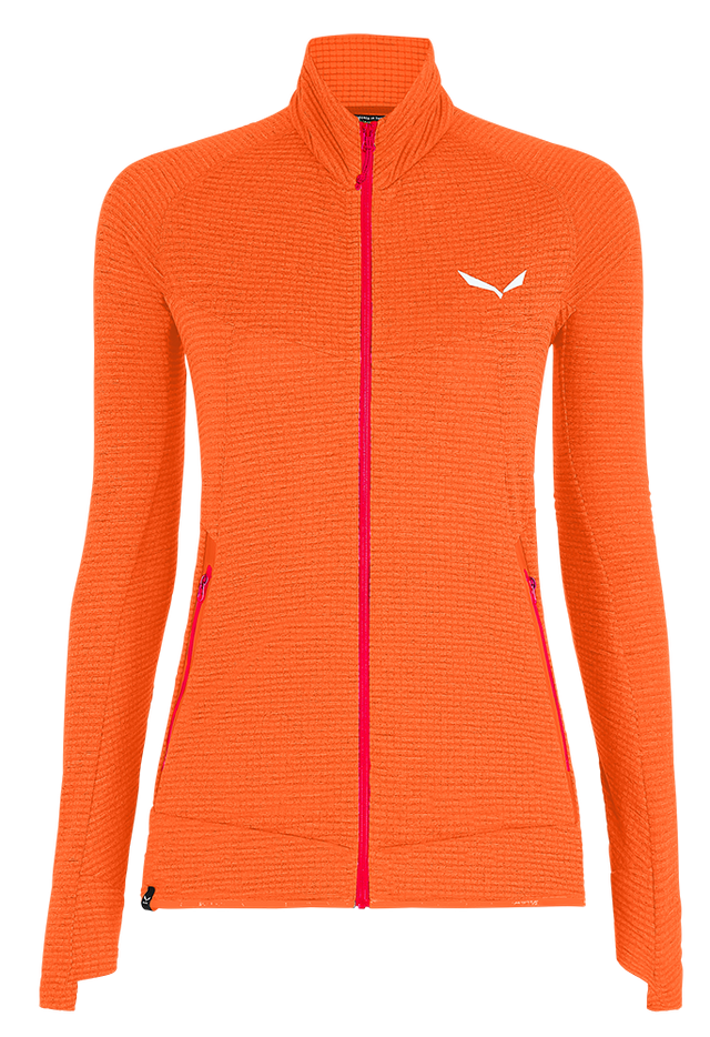 Salewa Pedroc Polarlite R Damen Fleecejacke red orange Produktbild 0