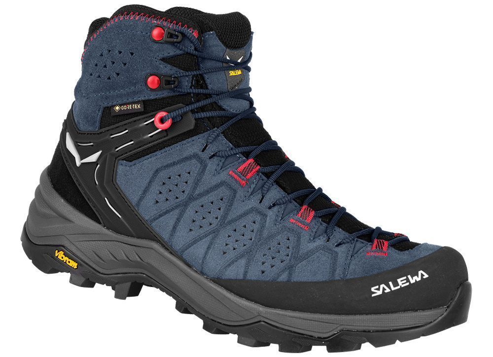 Salewa Alp Trainer 2 Mid GTX Damen Wanderschuh java blue/flou coral Produktbild 0