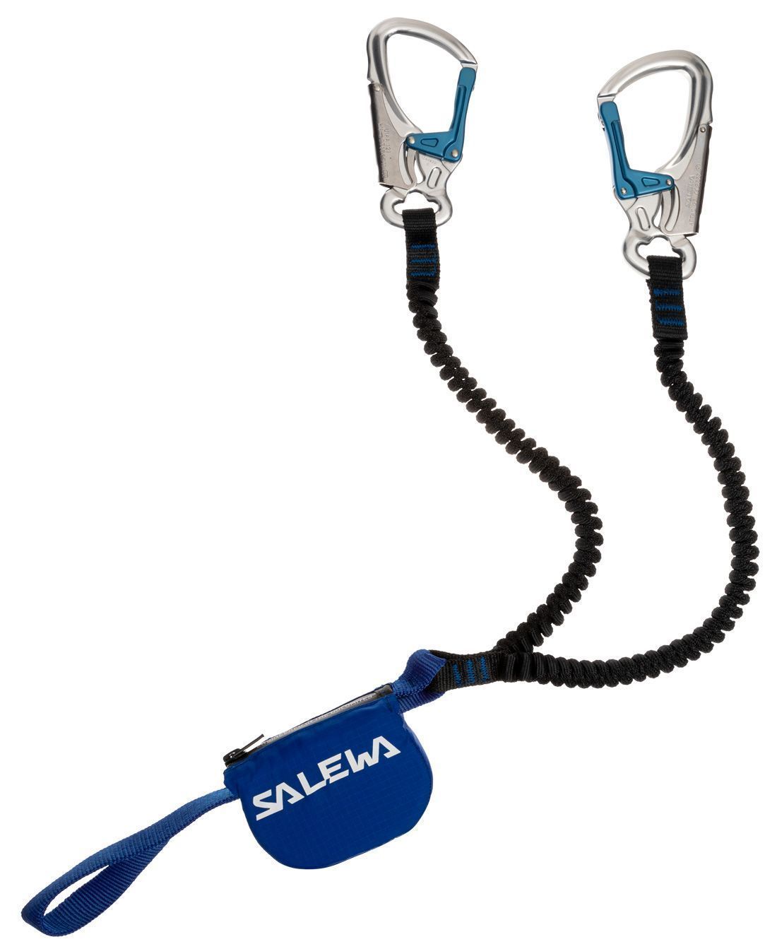Klettersteig Komplettset Salewa Premium Attac inkl. Gurt und LACD Helm blue Produktbild 1
