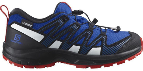 Salomon XA Pro V8 Climasalomon™ Kinderschuh lapis blue/black/fiery red Produktbild 0