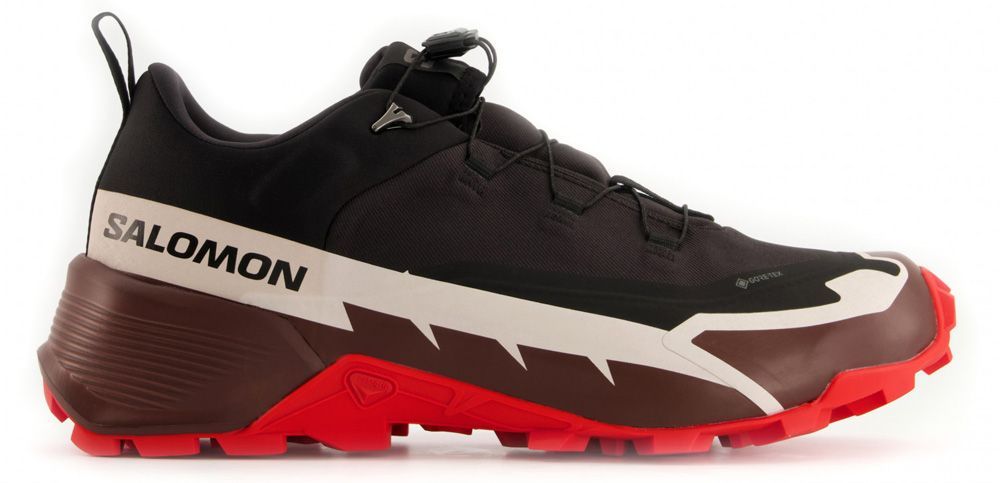 Salomon Cross Hike 2 GTX Herren Wanderschuh black/bitter chocolate/fiery red Produktbild 0