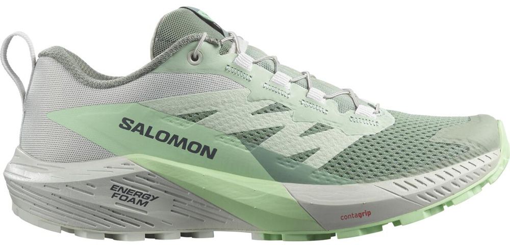 Salomon Sense Ride 5 W Damen Trailrunningschuh lily pad/metal/green ash Produktbild 0
