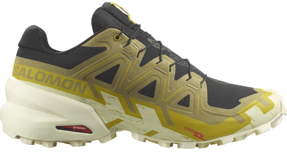 Salomon Speedcross 6 Herren Trailrunningschuh black/cress green/transparent yellow Produktbild 0