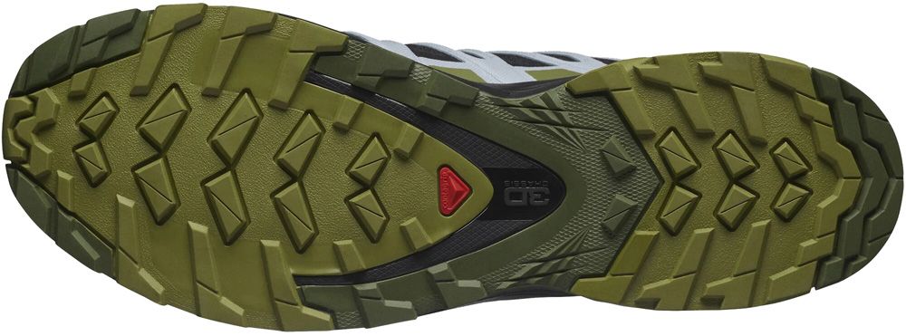 Salomon XA Pro 3D v8 GTX W Damen Trailrunningschuh black/green moss/zen blue Produktbild 1